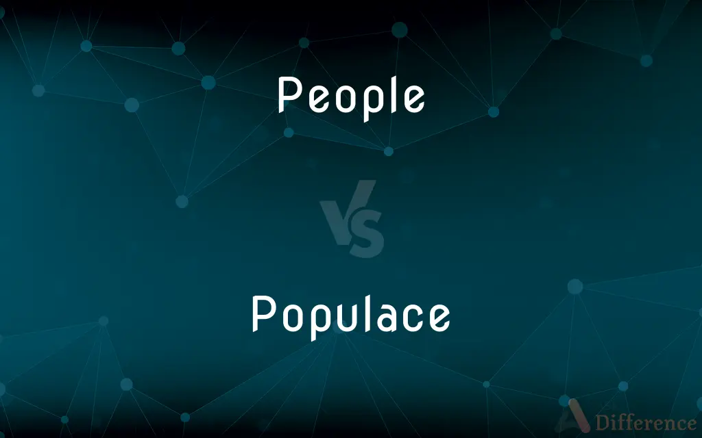 People vs. Populace — What's the Difference?