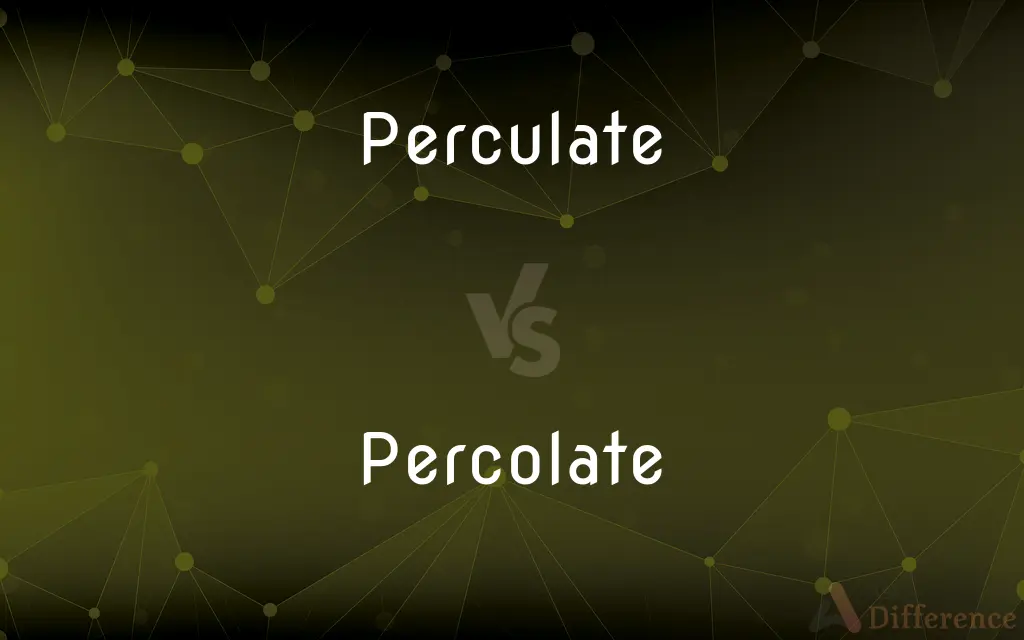 Perculate vs. Percolate — Which is Correct Spelling?