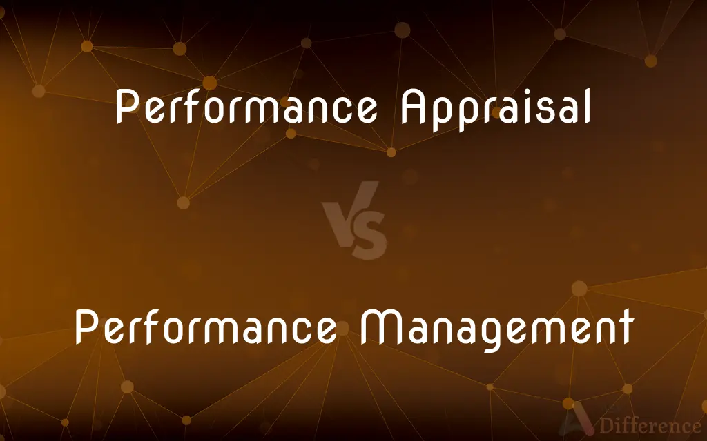 Performance Appraisal vs. Performance Management — What's the Difference?