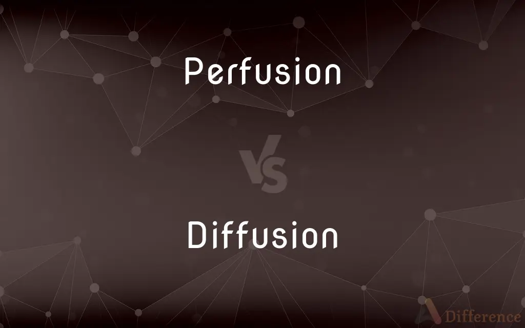 Perfusion vs. Diffusion — What's the Difference?