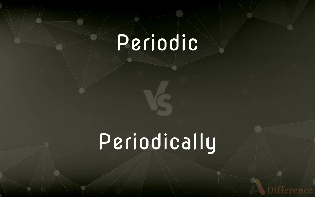 Periodic vs. Periodically — What's the Difference?
