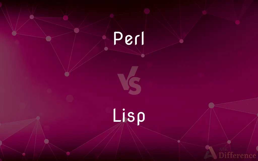 Perl vs. Lisp — What's the Difference?