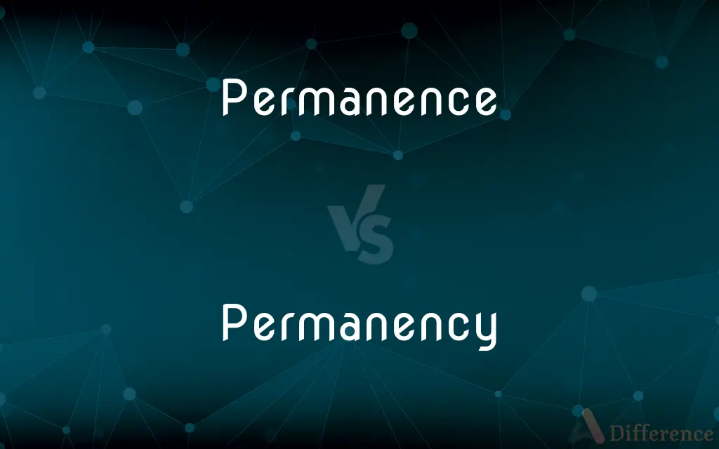 Permanence vs. Permanency — What's the Difference?
