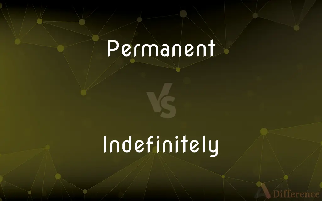 Permanent vs. Indefinitely — What's the Difference?