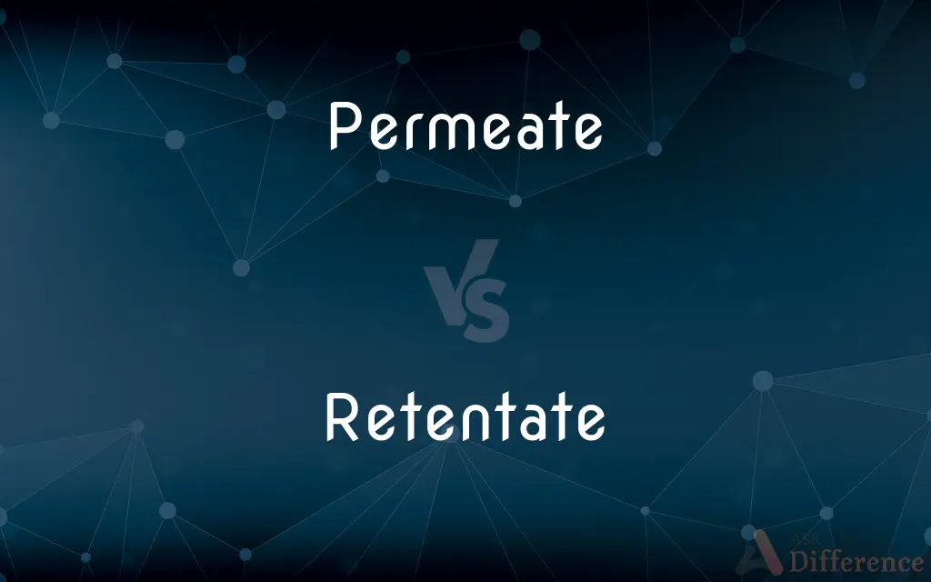 Permeate vs. Retentate — What's the Difference?