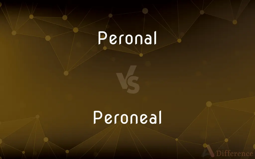 Peronal vs. Peroneal — Which is Correct Spelling?