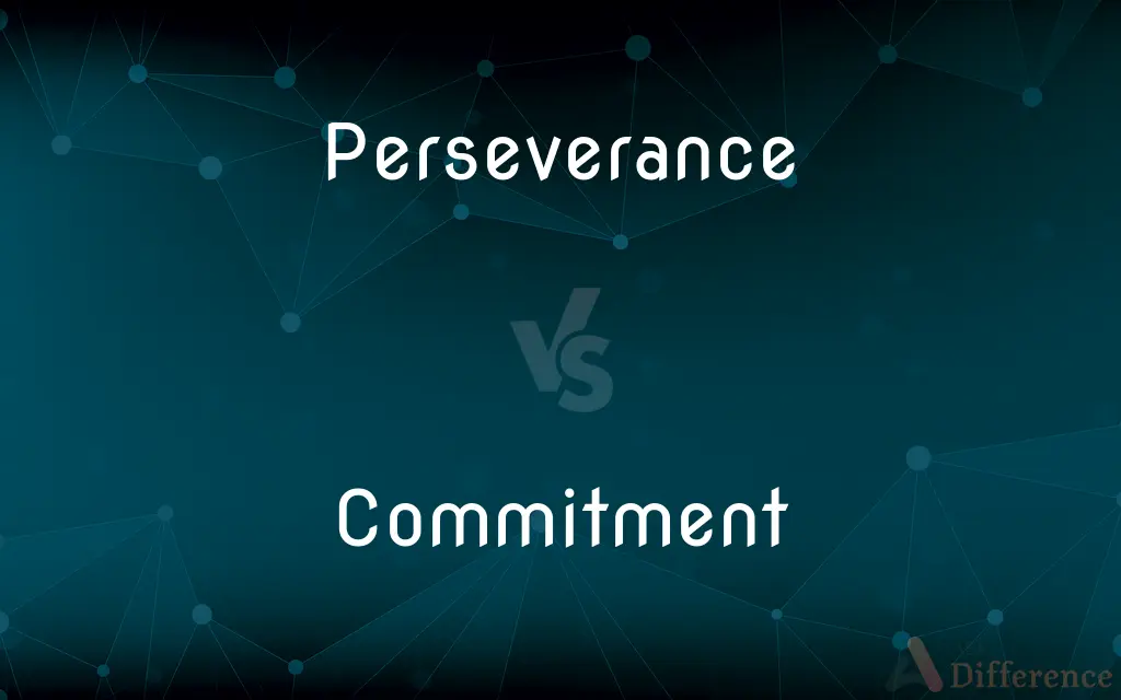 Perseverance vs. Commitment — What's the Difference?