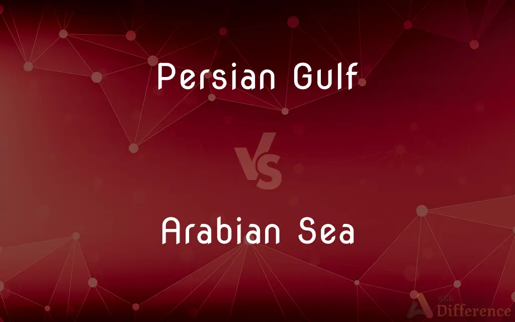 Persian Gulf vs. Arabian Sea — What's the Difference?