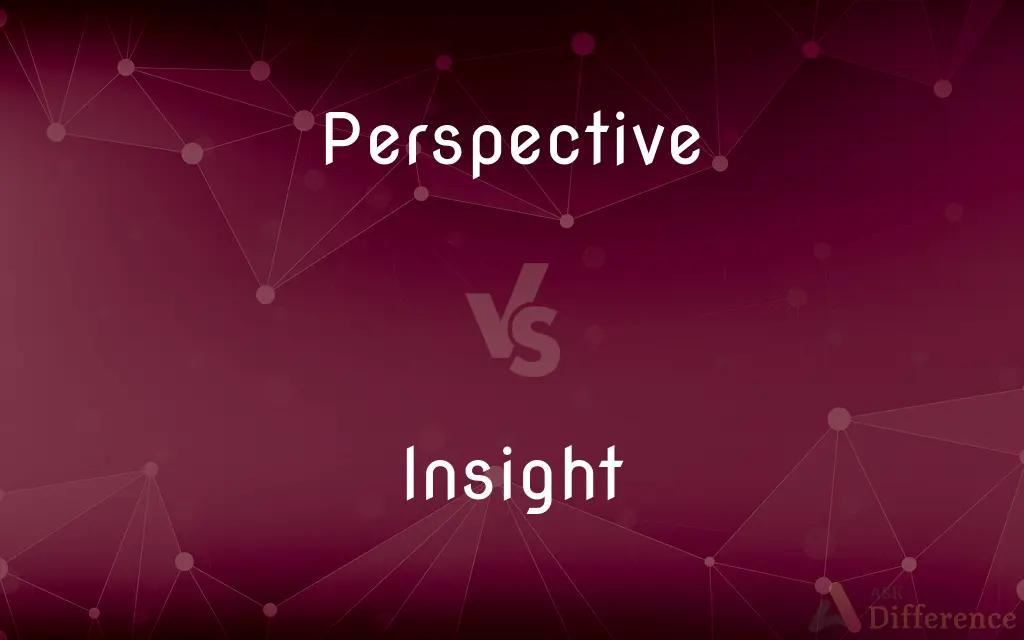 Perspective vs. Insight — What's the Difference?