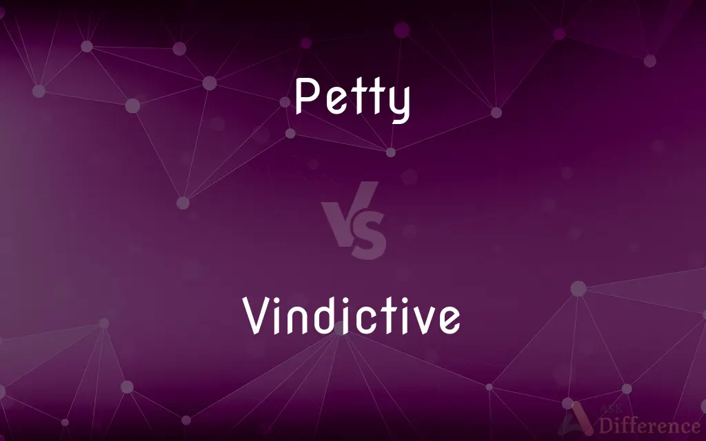 Petty vs. Vindictive — What's the Difference?