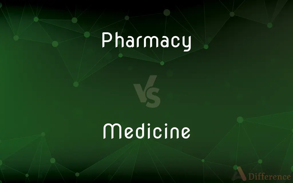 Pharmacy vs. Medicine