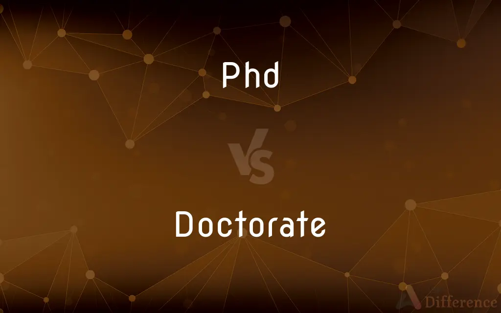 Phd vs. Doctorate — What's the Difference?