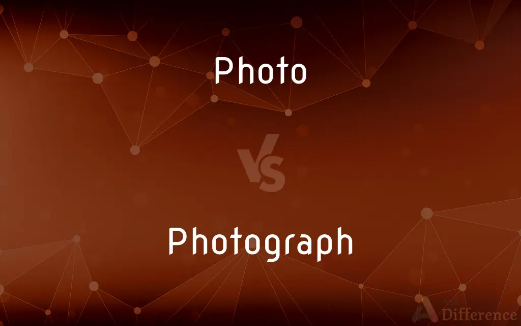 Photo vs. Photograph — What's the Difference?