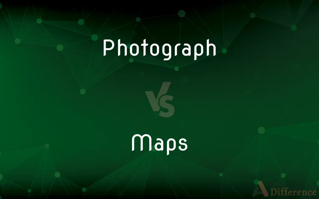 Photograph vs. Maps — What's the Difference?