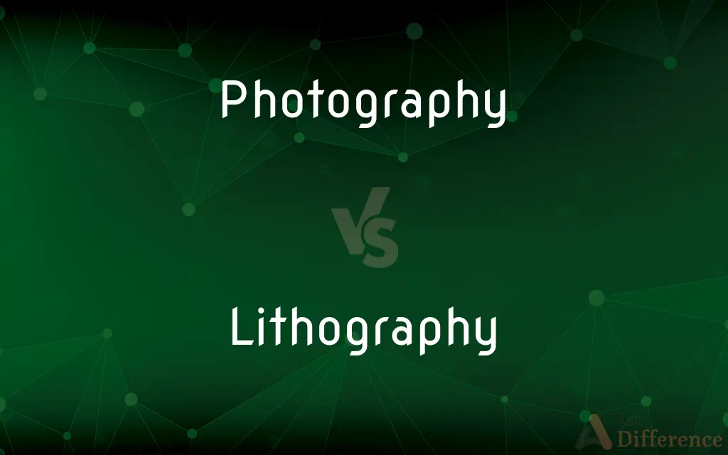 Photography vs. Lithography — What's the Difference?