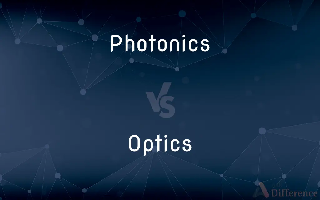 Photonics vs. Optics — What's the Difference?
