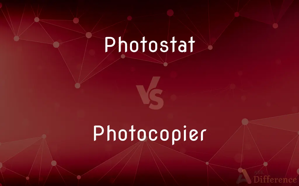 Photostat vs. Photocopier — What's the Difference?