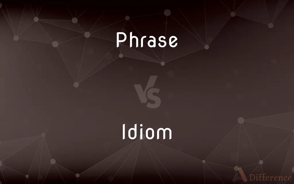 Phrase vs. Idiom — What's the Difference?