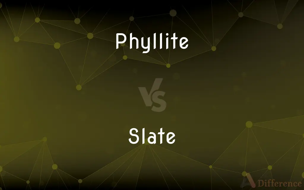 Phyllite vs. Slate — What's the Difference?