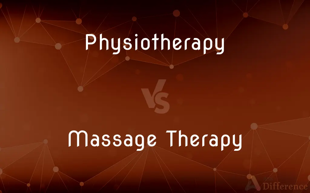 Physiotherapy vs. Massage Therapy — What's the Difference?