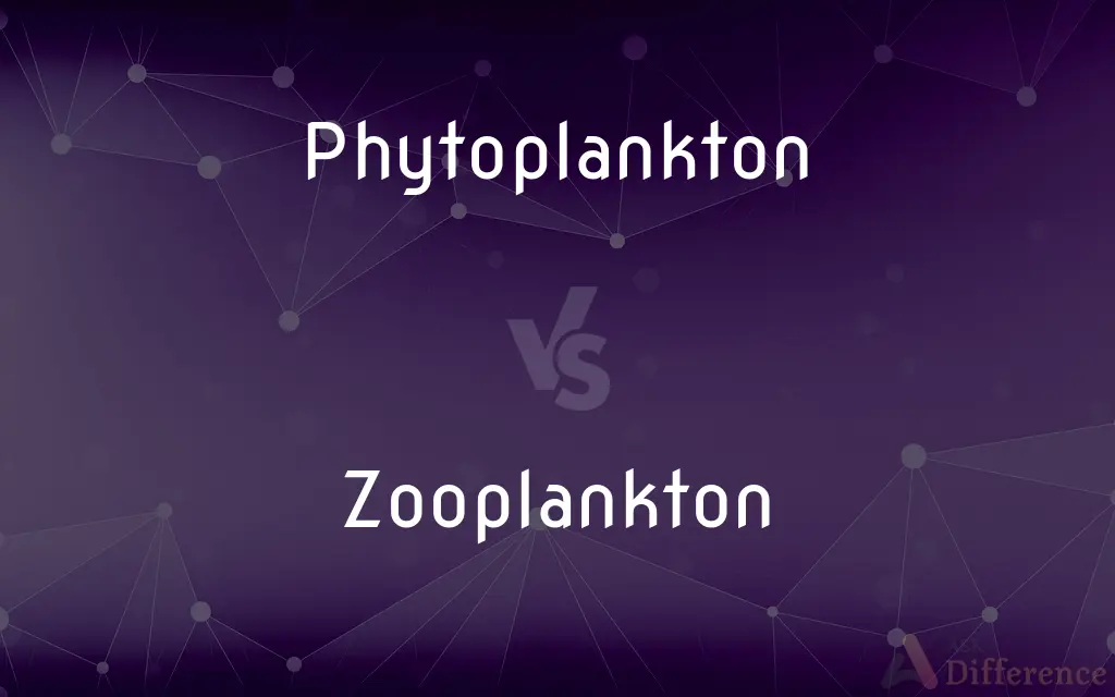 Phytoplankton vs. Zooplankton — What's the Difference?