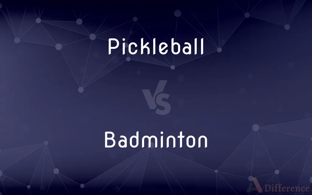 Pickleball vs. Badminton — What's the Difference?