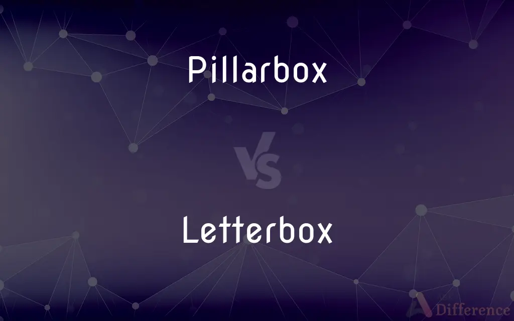 Pillarbox vs. Letterbox — What's the Difference?