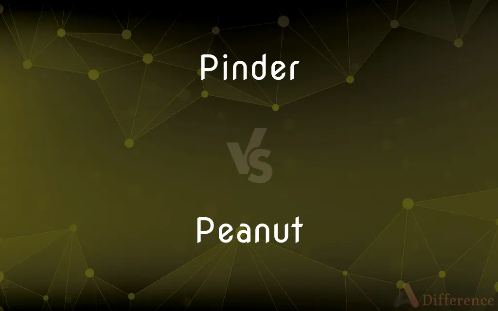 Pinder vs. Peanut — What's the Difference?