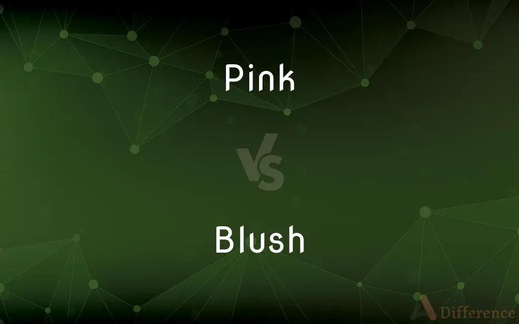 Pink vs. Blush — What's the Difference?