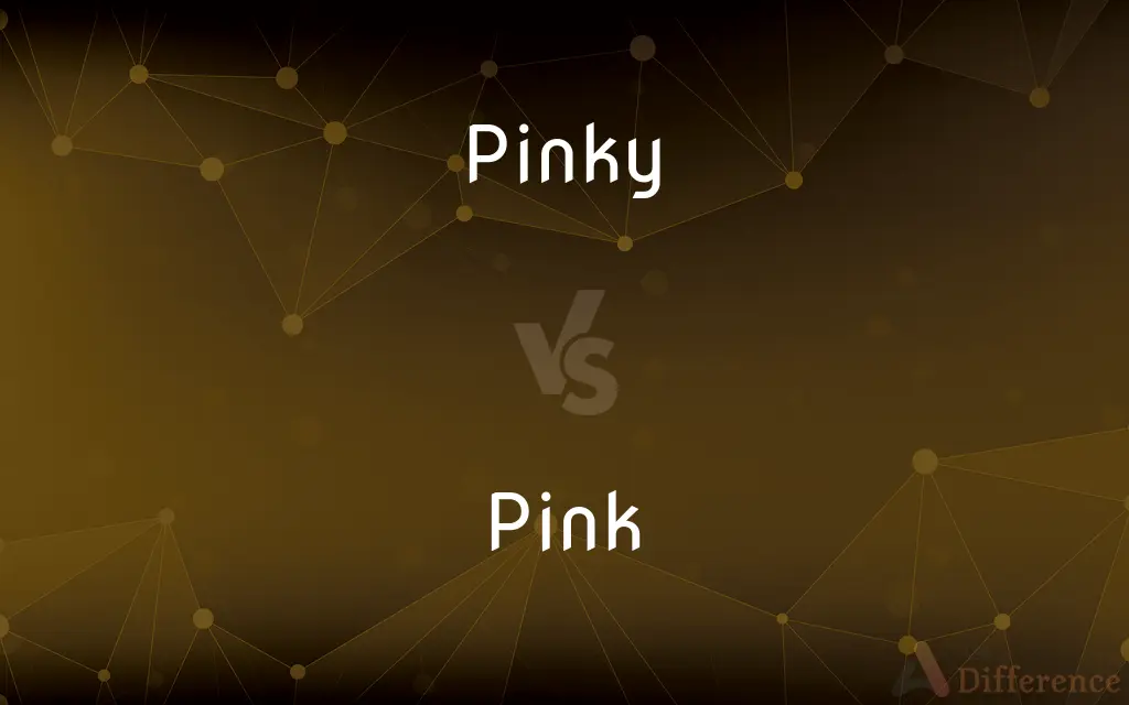 Pinky vs. Pink — What's the Difference?