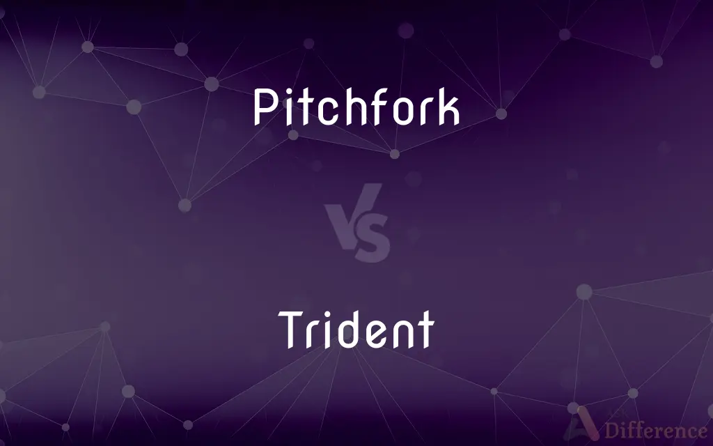 Pitchfork vs. Trident — What's the Difference?
