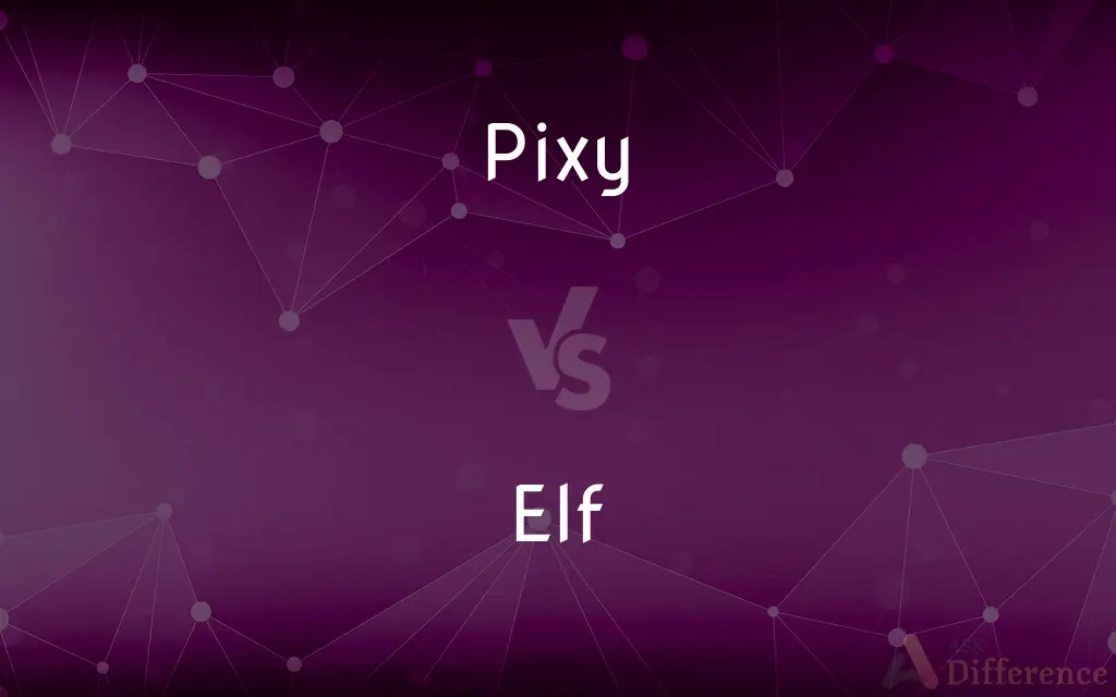 Pixy vs. Elf — What's the Difference?