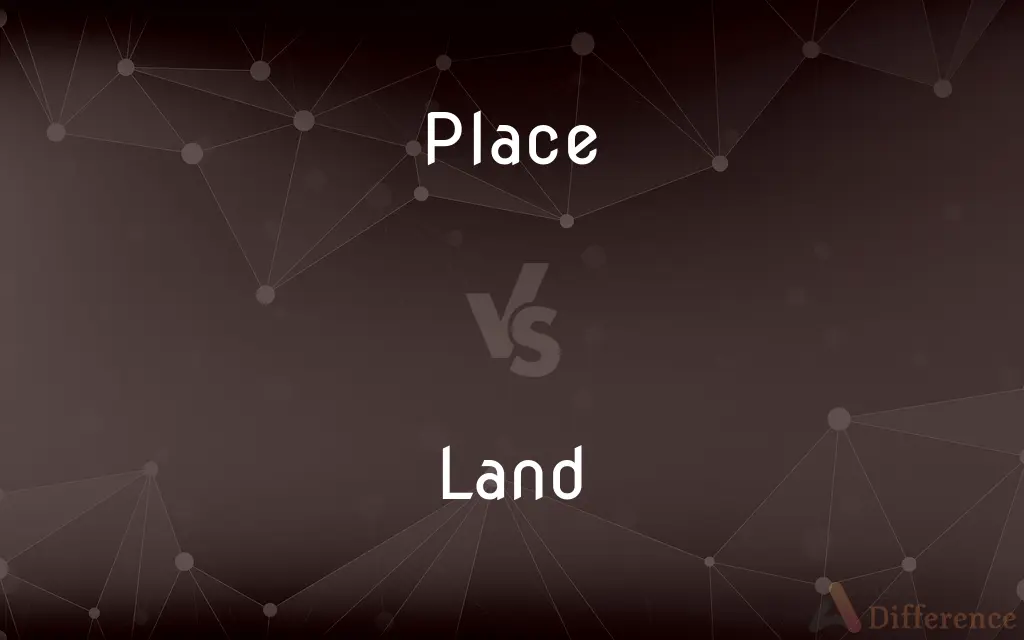 Place vs. Land — What's the Difference?