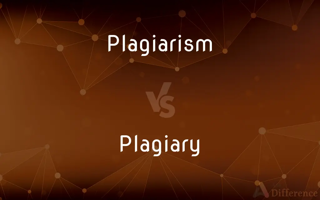 Plagiarism vs. Plagiary — What's the Difference?