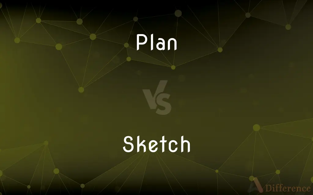 Plan vs. Sketch — What's the Difference?