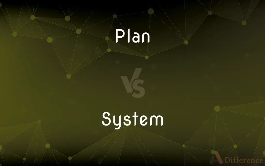 Plan vs. System — What's the Difference?