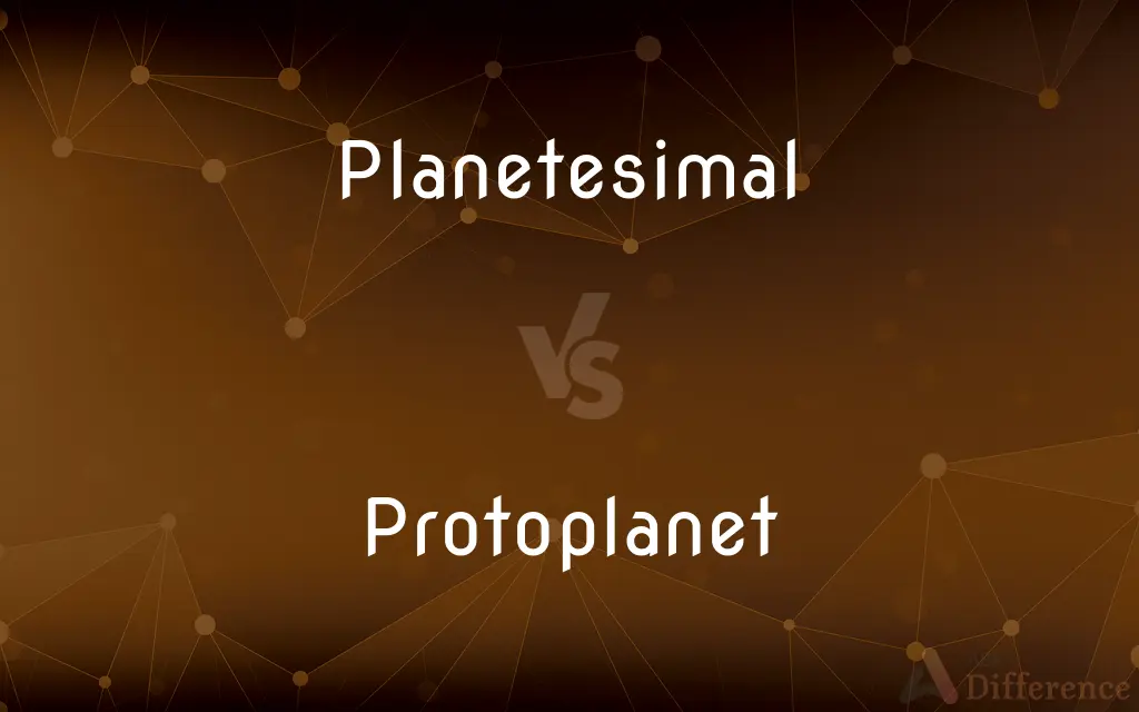 Planetesimal vs. Protoplanet — What's the Difference?