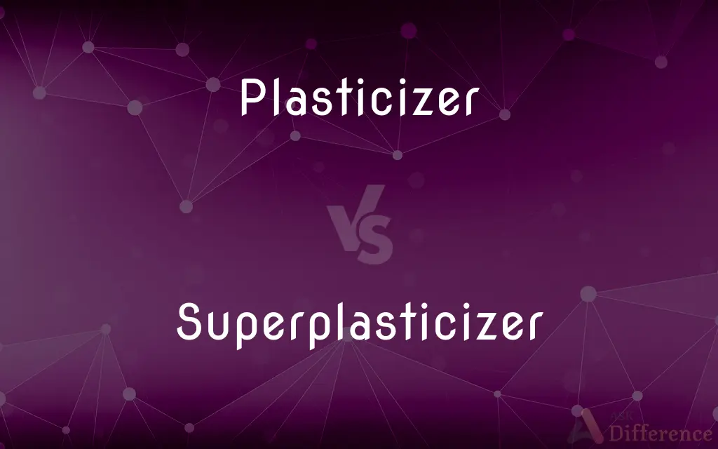 Plasticizer vs. Superplasticizer — What's the Difference?
