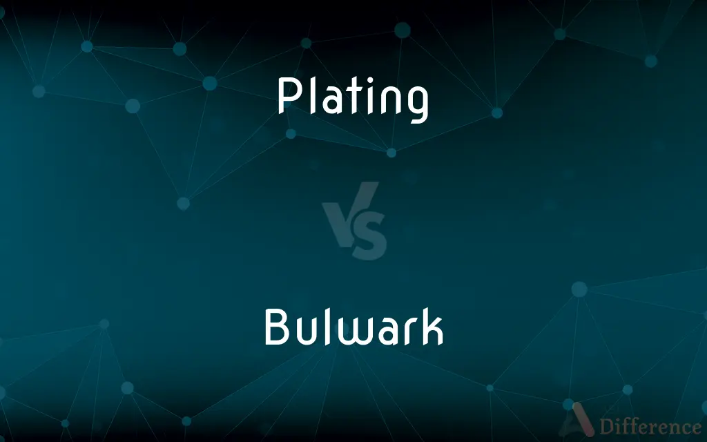 Plating vs. Bulwark — What's the Difference?