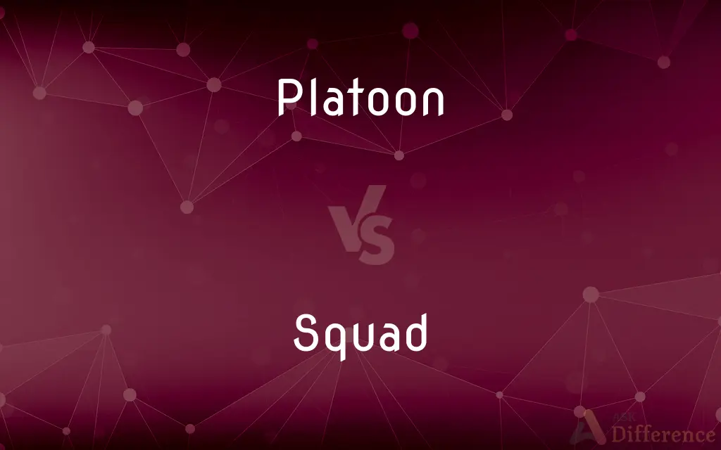 Platoon vs. Squad — What's the Difference?