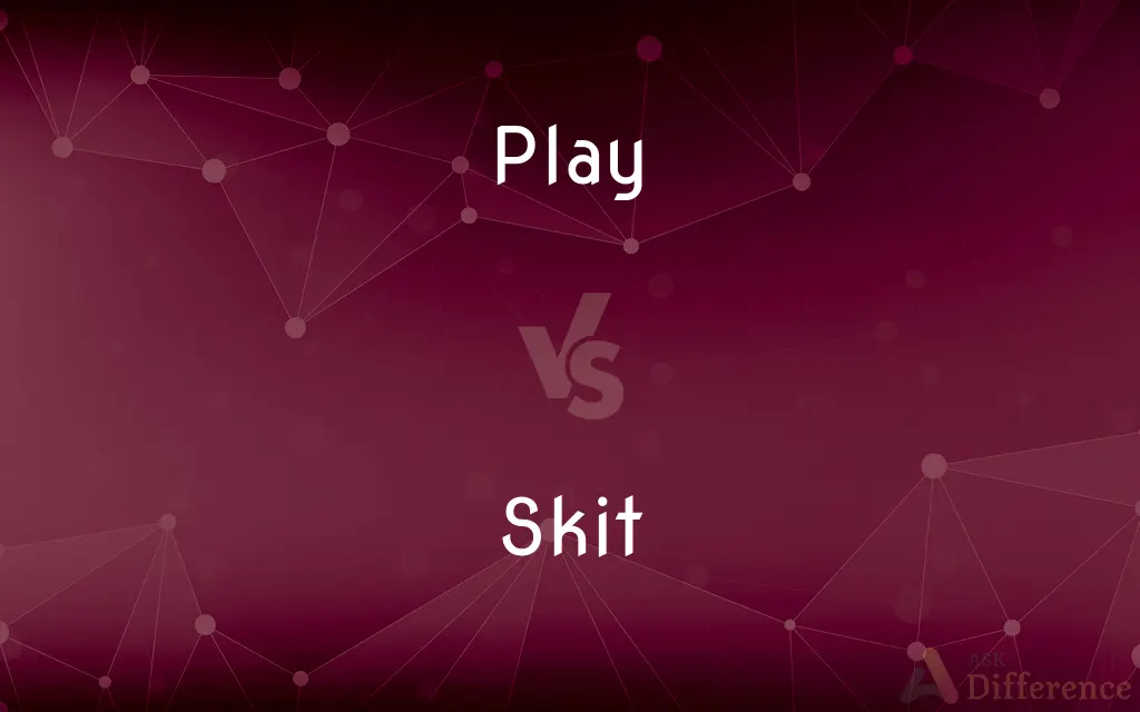 Play vs. Skit — What's the Difference?