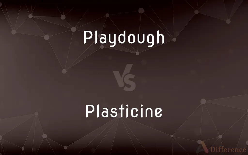 Playdough vs. Plasticine — What's the Difference?