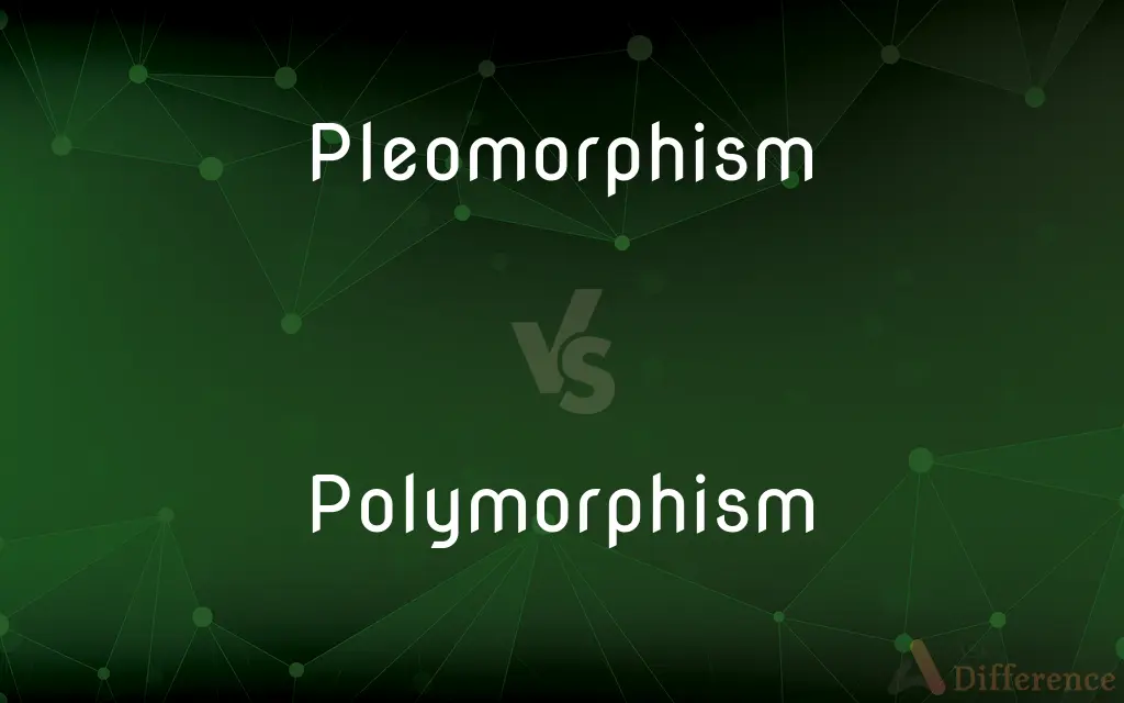 Pleomorphism vs. Polymorphism — What's the Difference?