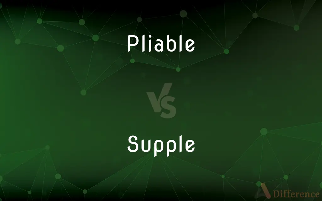 Pliable vs. Supple — What's the Difference?
