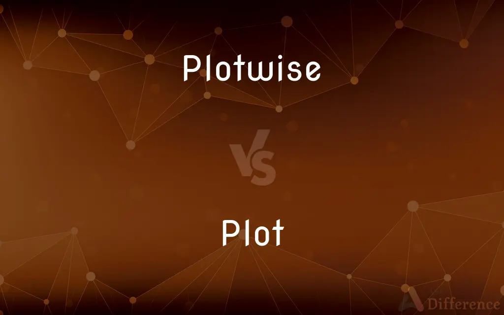 Plotwise vs. Plot — What's the Difference?