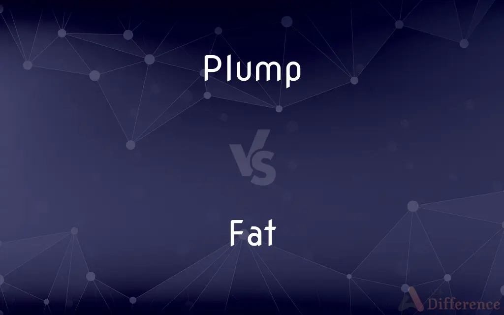 Plump vs. Fat — What's the Difference?