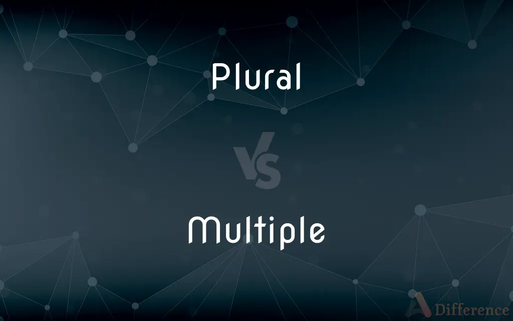 Plural vs. Multiple — What's the Difference?