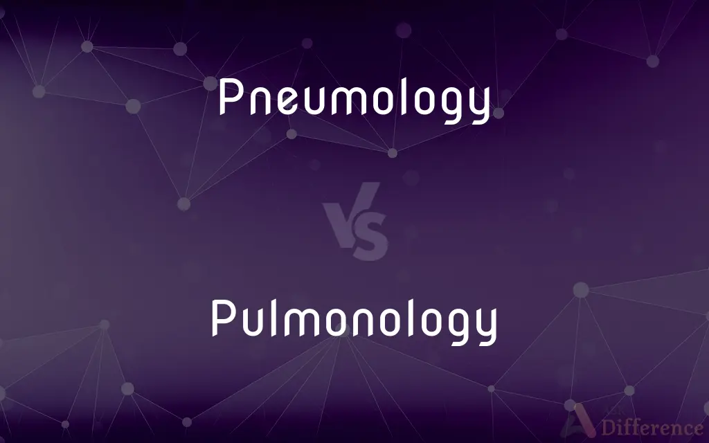 Pneumology vs. Pulmonology — What's the Difference?