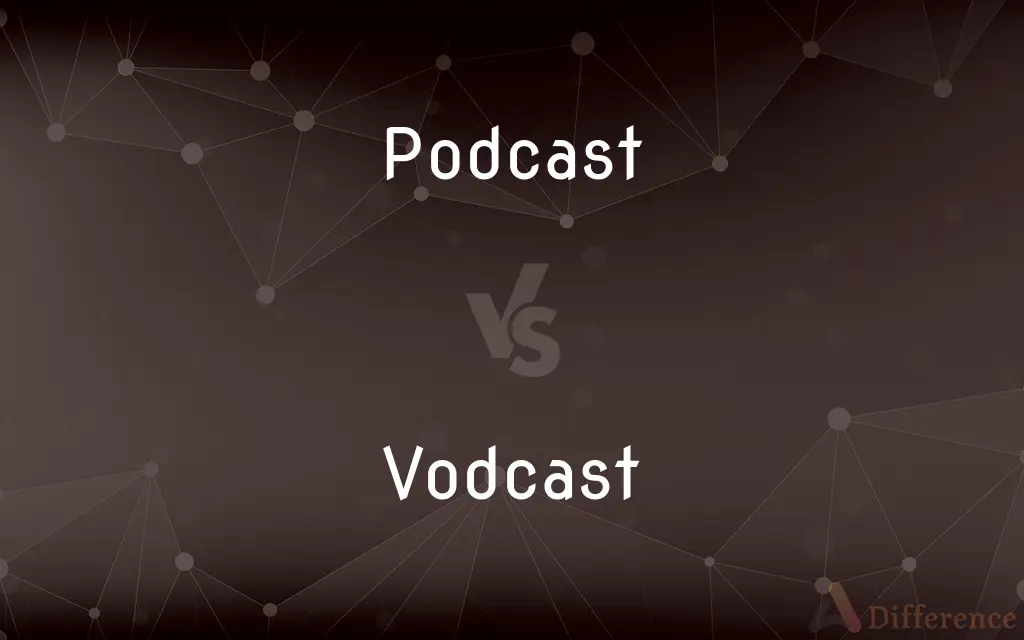 Podcast vs. Vodcast — What's the Difference?