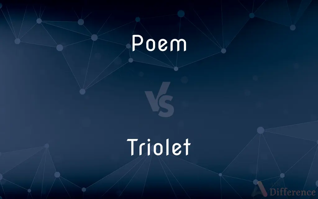Poem vs. Triolet — What's the Difference?